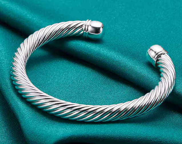 PULSERA OLYMPUS SILVER