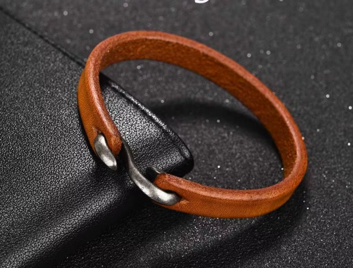 PULSERA LEATHER NOMAD BROWN